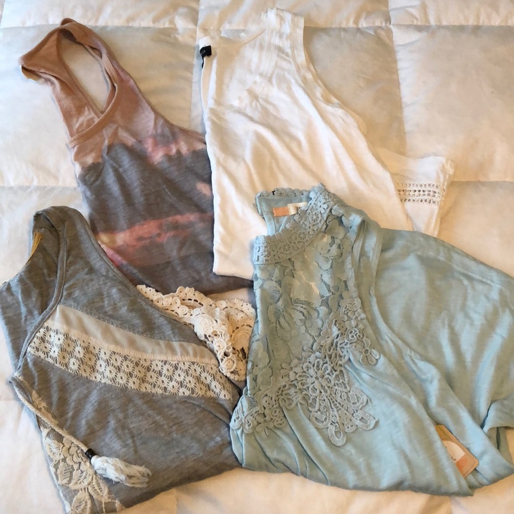 Four Tank Tops Bundle